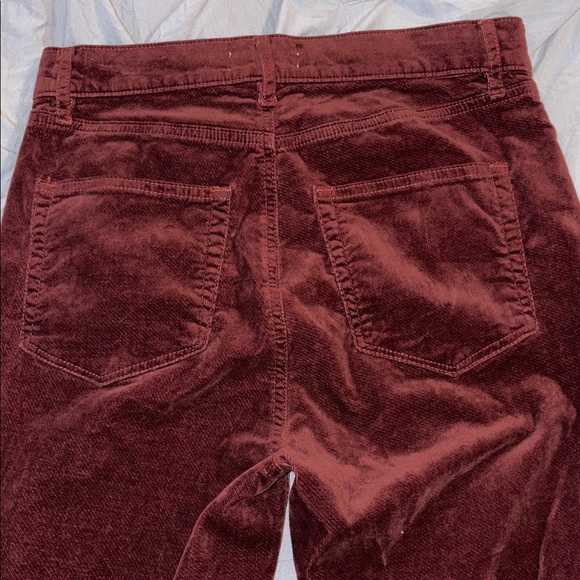 Loft pants velour High Rise skinny size 6 -perfect condition - Picture 7 of 8